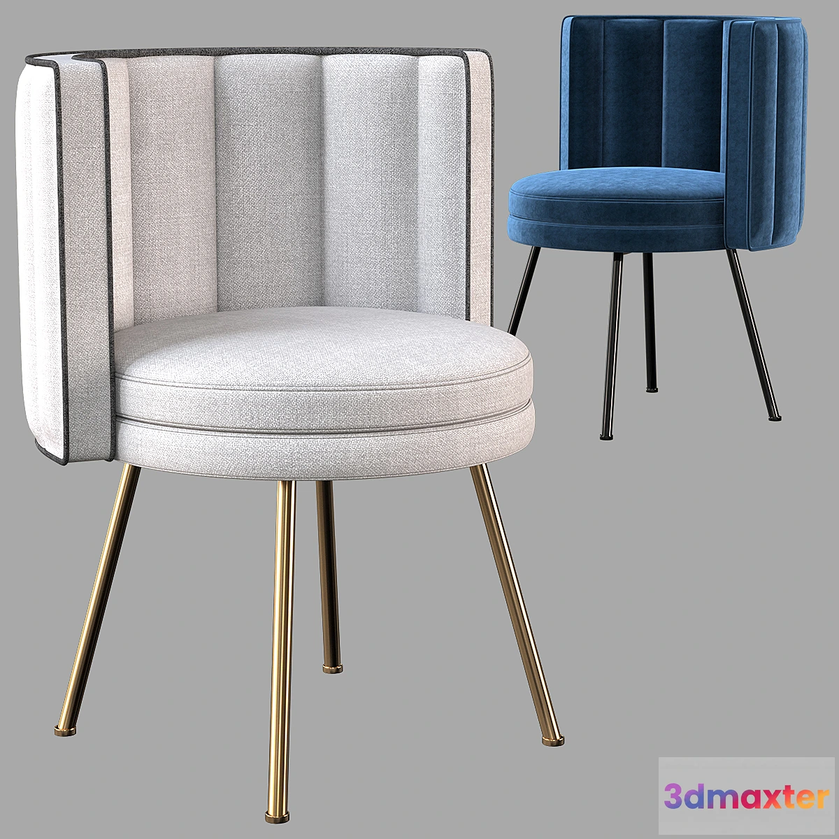 1329967 - Torii dining chairs minotti - No.2 3D Max