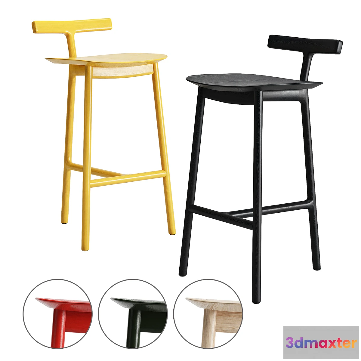 1332938 - Mattiazzi radice stools - No.2 3D Max