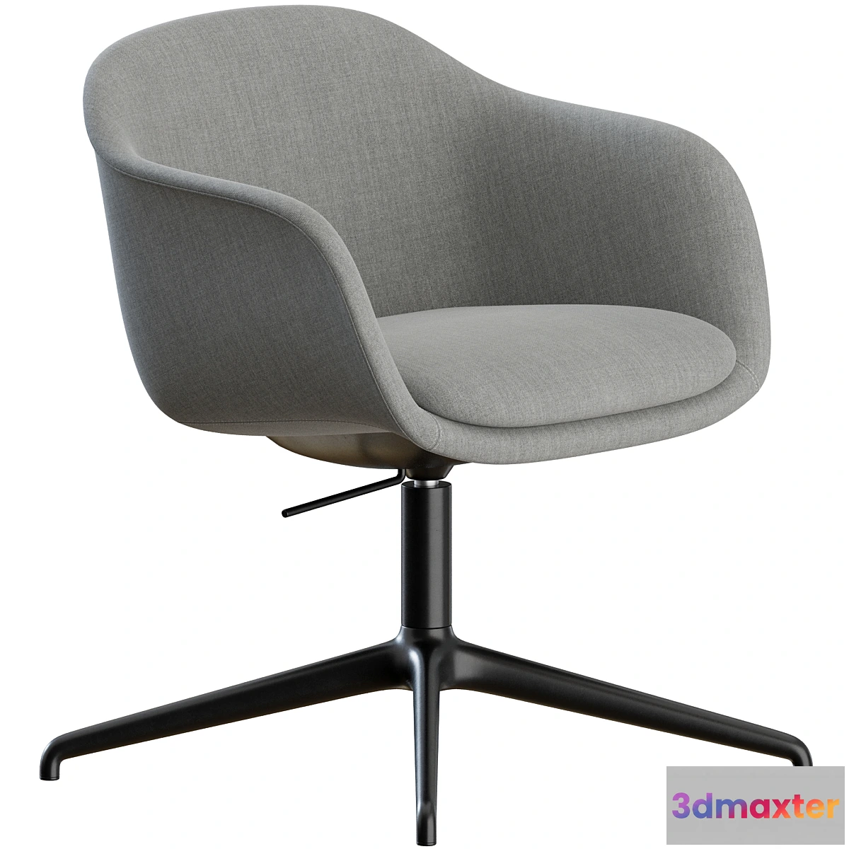 1333617 - Fiber Conference Armchair Swivel by Muuto 3D Max