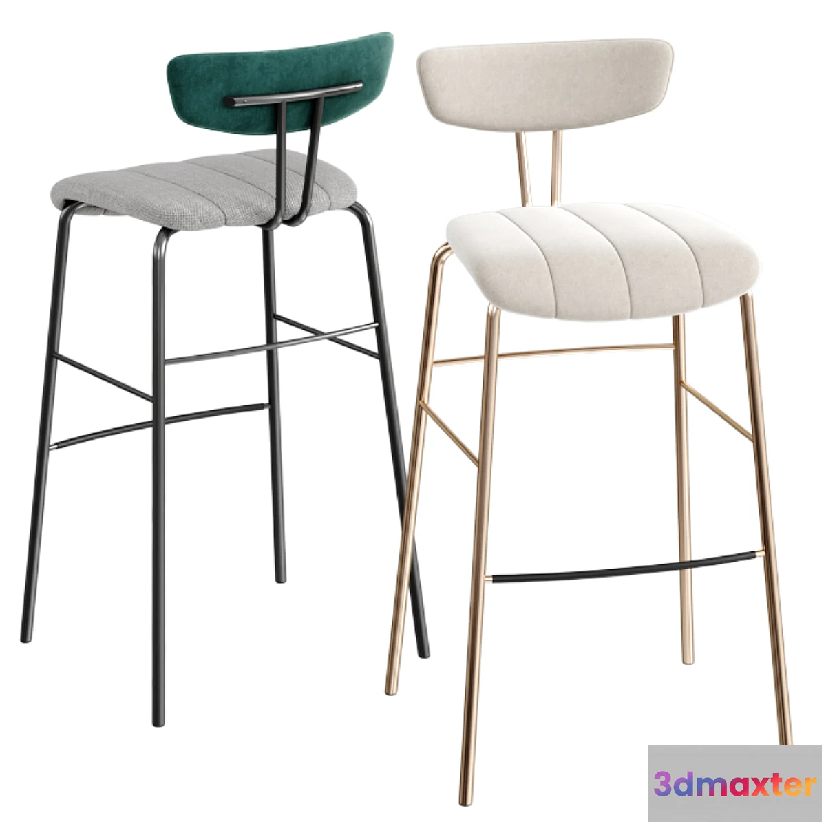 1335299 - Amy high stool 3D Max