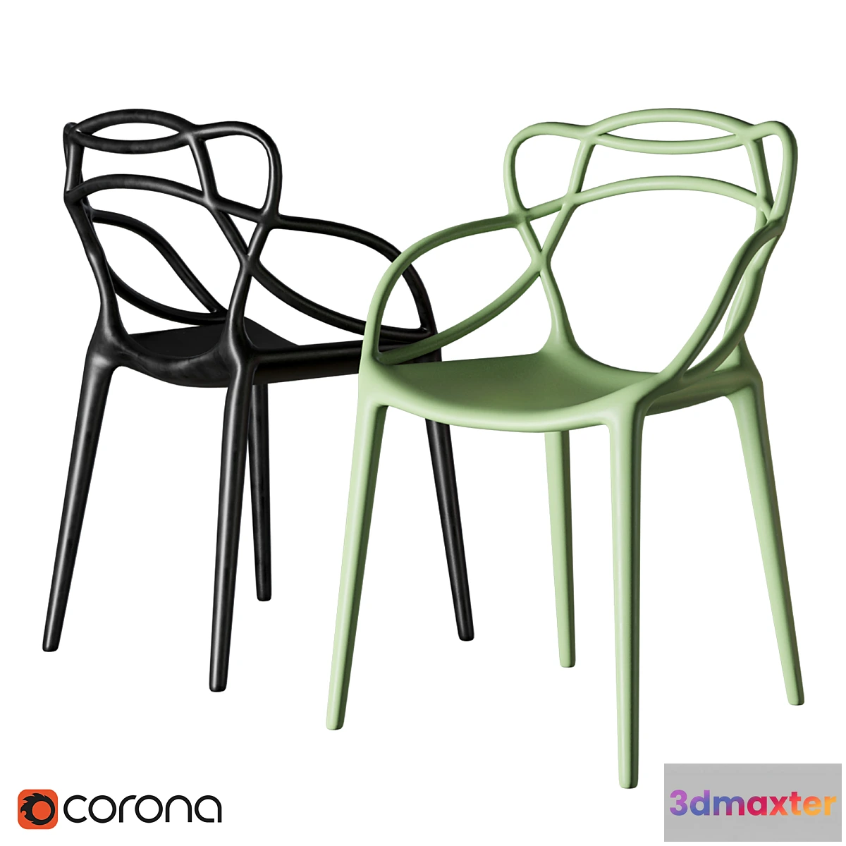 1335926 - Chair Allegra Masters 3D Max