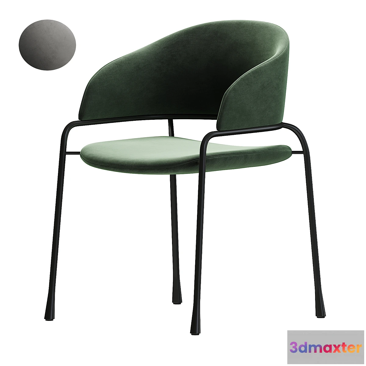 1337906 - potocco FAST dining chair 3D Max