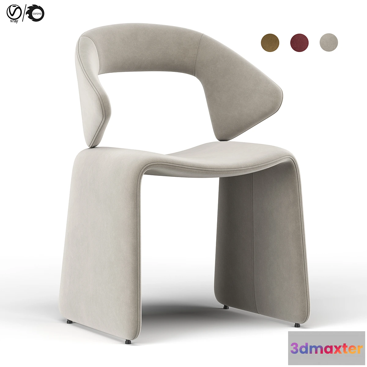1338253 - Suit chair 3D Max