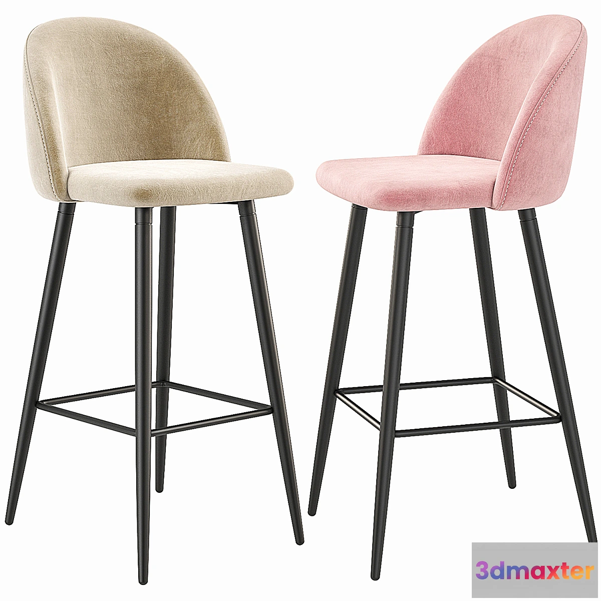 1339866 - Westwing Amy Bar Stool 3D Max