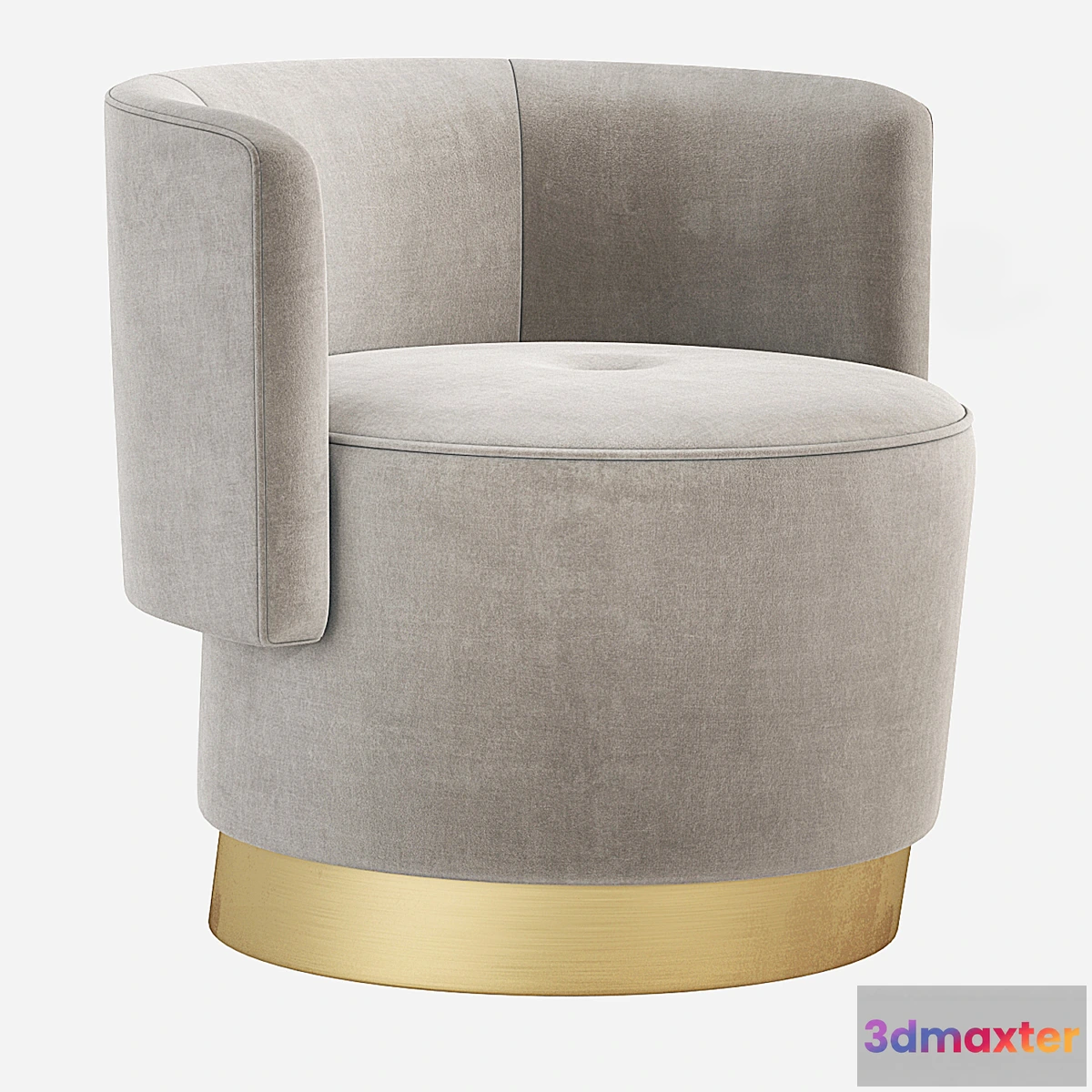 1340152 - Baxter ANAIS Armchair 3D Max