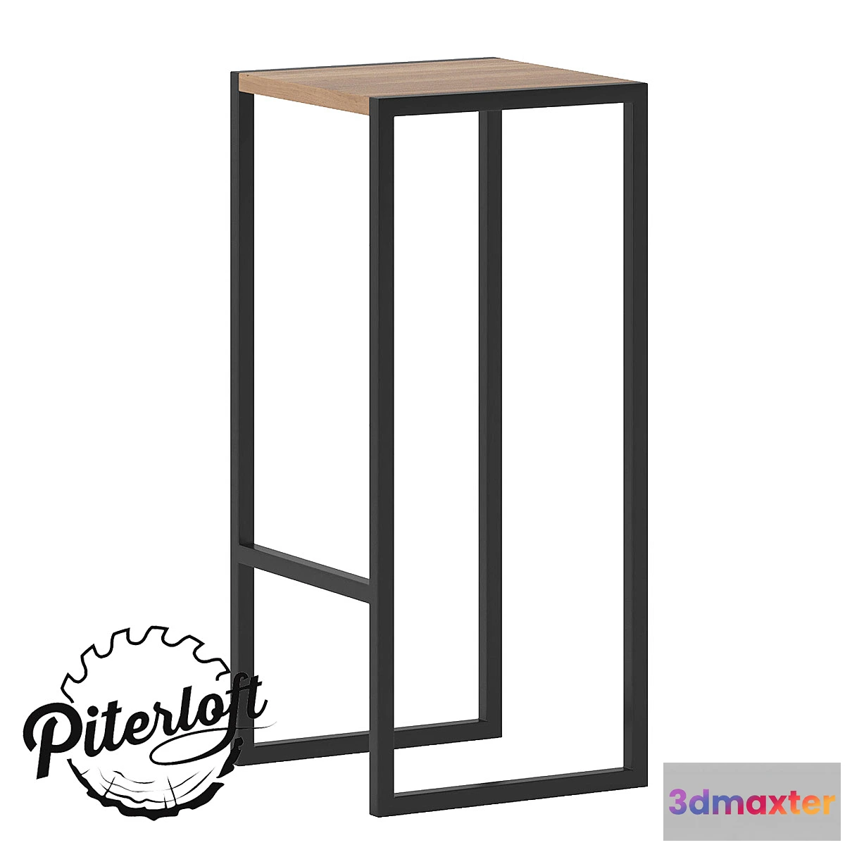1340601 - Bar stool Stord in loft style 3D Max