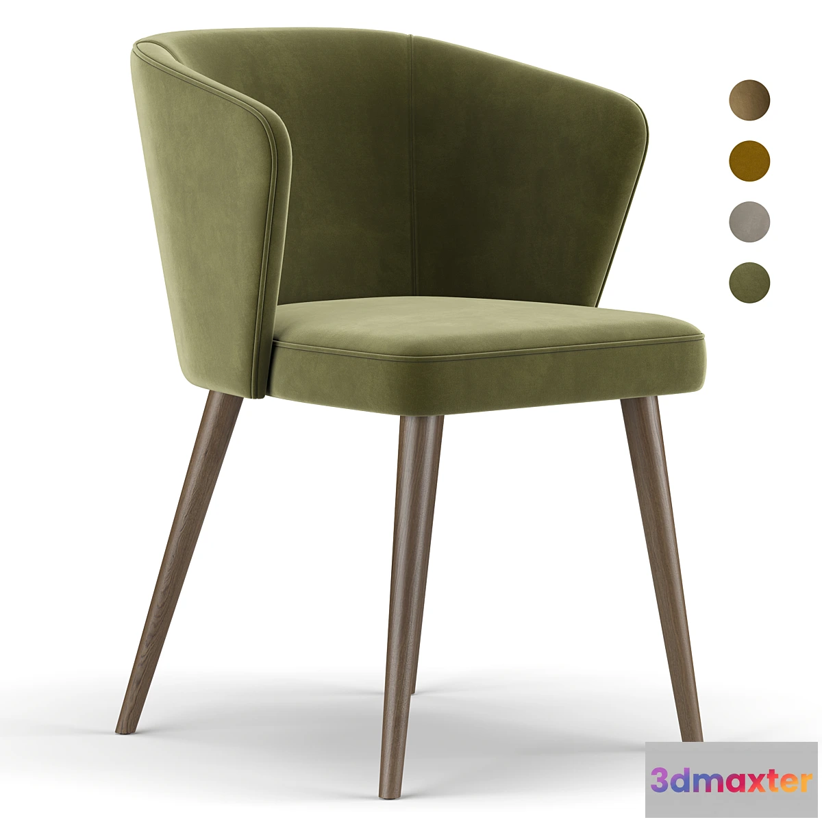 1343466 - Lot dining chair 3D Max