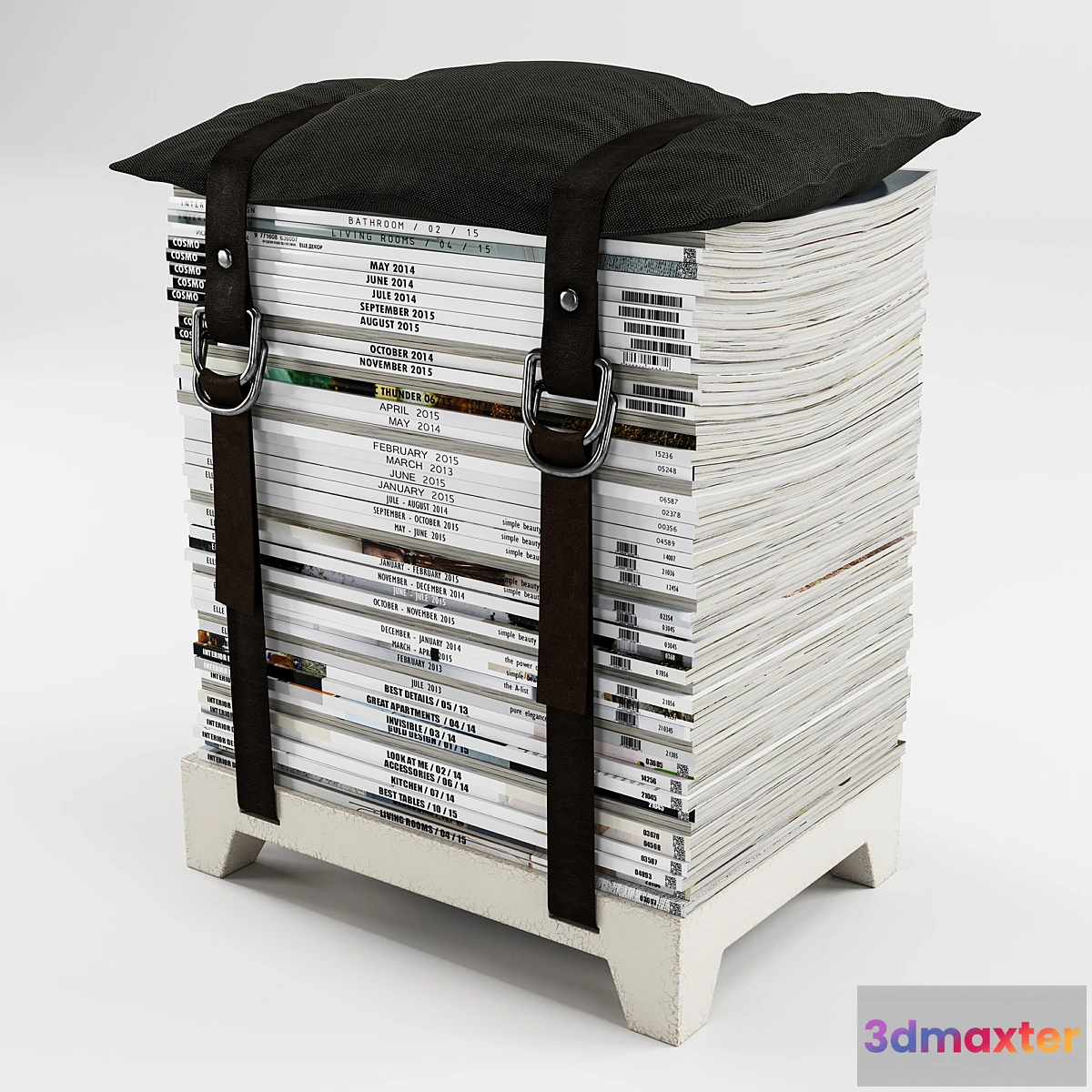 1347110 - Njustudio Hockenheimer Sitzhocker 3D Max