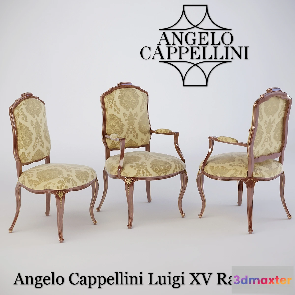 1347256 - Angelo Cappellini Raffaello Chair & armchair 3D Max