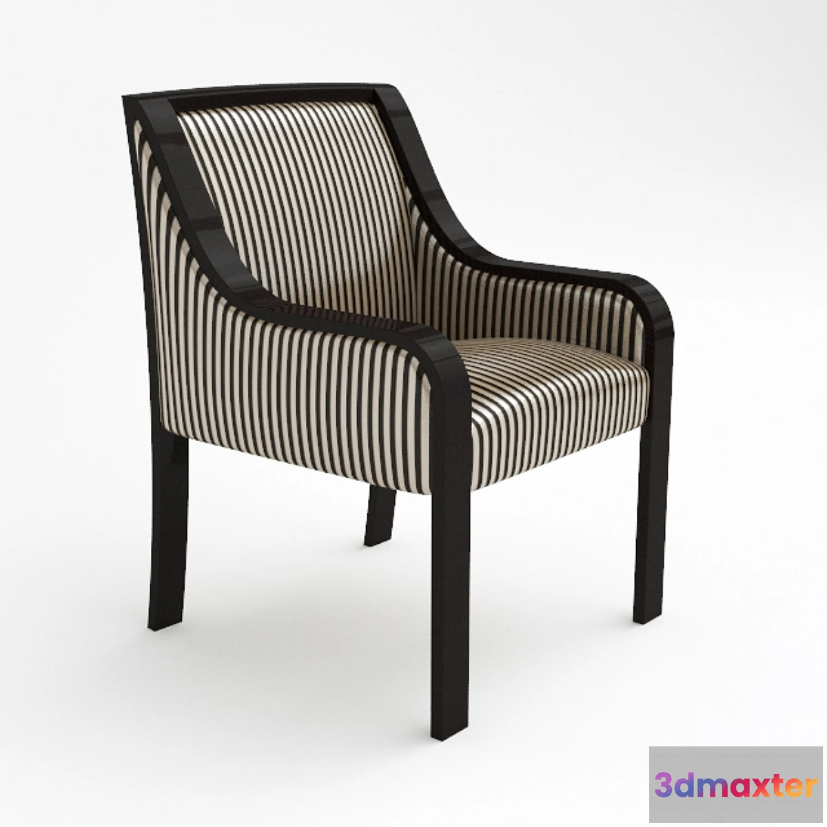 1347264 - J Robert Scott Ribbon Dining Armchair 3D Max
