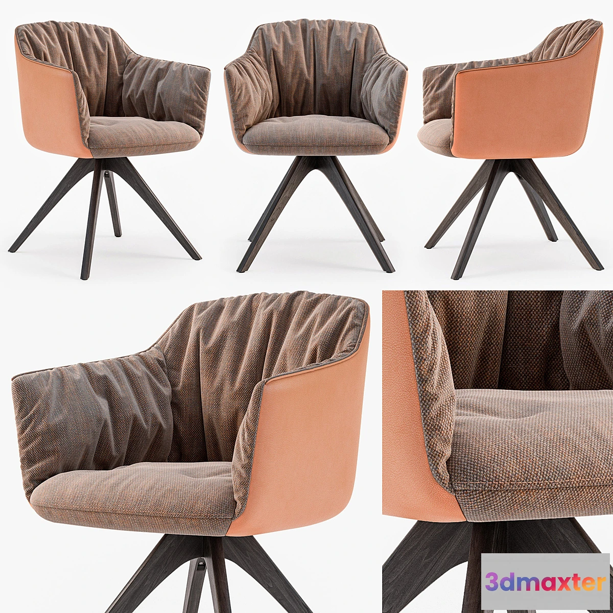 1348770 - Rolf Benz 641 chair 3D Max