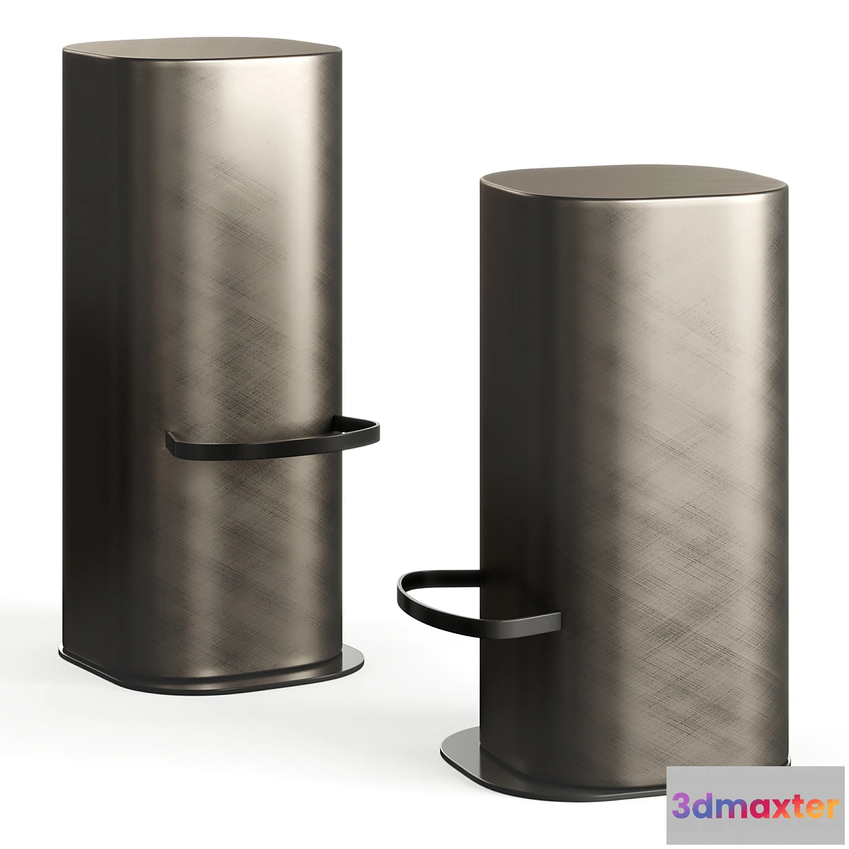 1349503 - Cattelan Pancho Bar Stool 3D Max