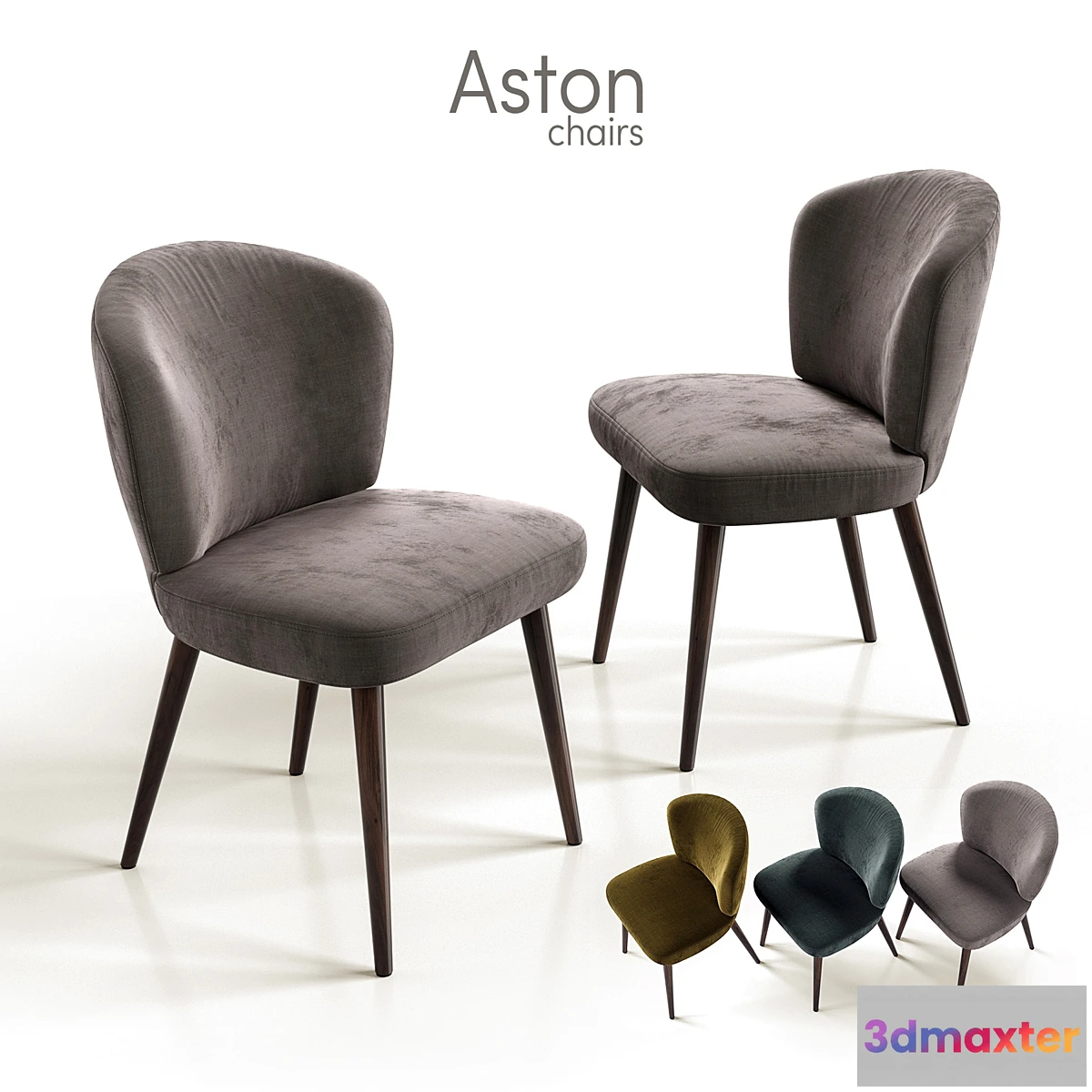 1349757 - Chairs Minotti Aston 2 3D Max