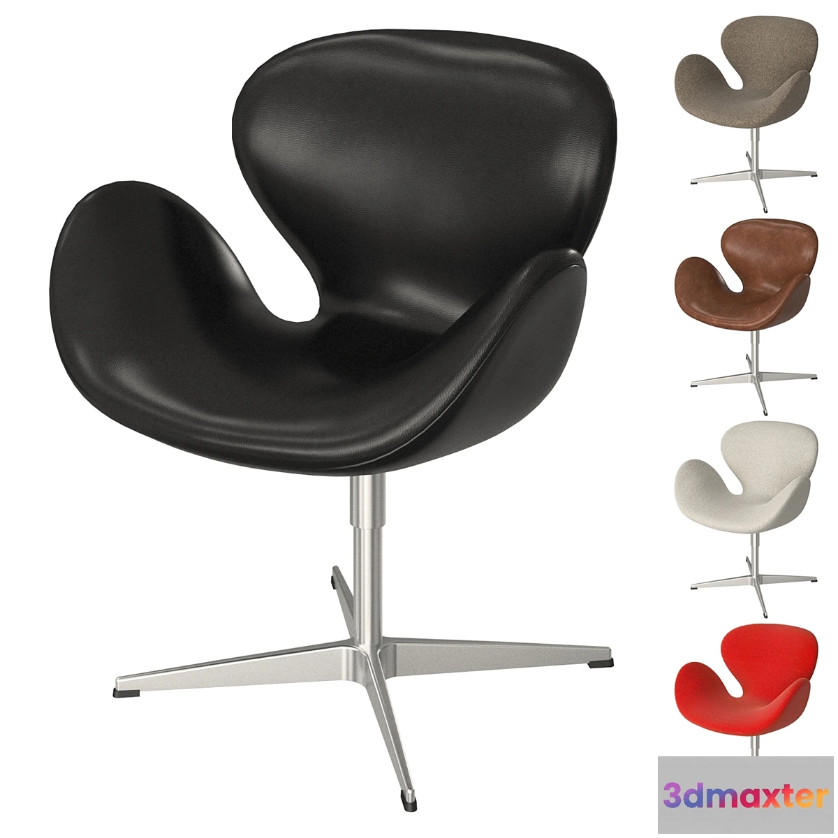 1350265 - Fritz Hansen Swan 3D Max