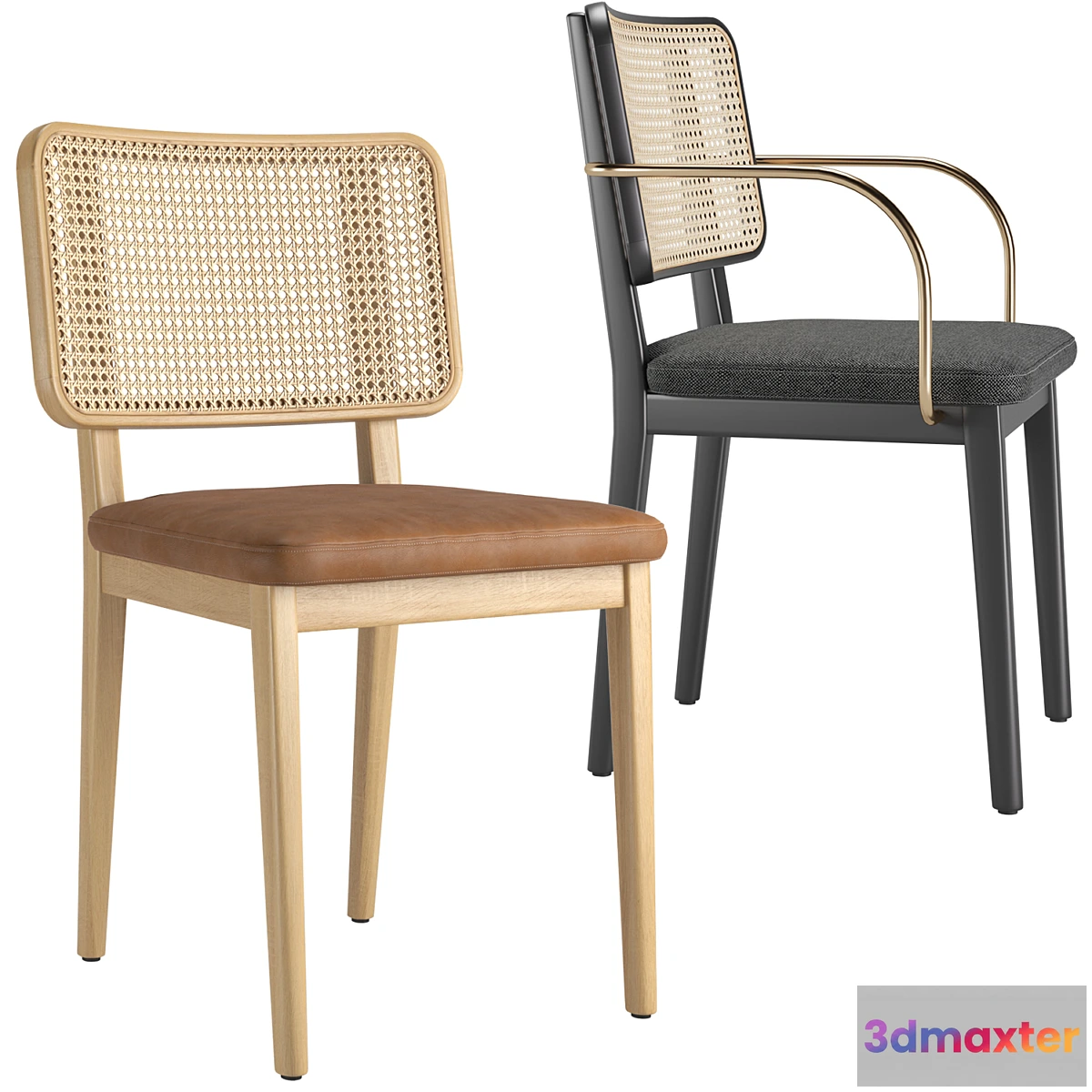 1351951 - Cane Chair 3D Max