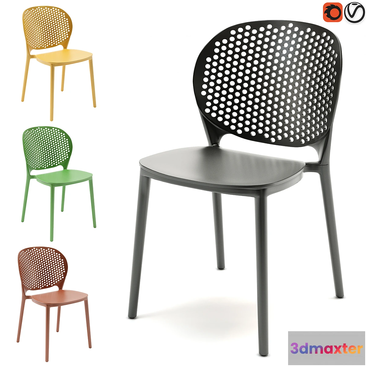 1352510 - Chair Article DOT 3D Max