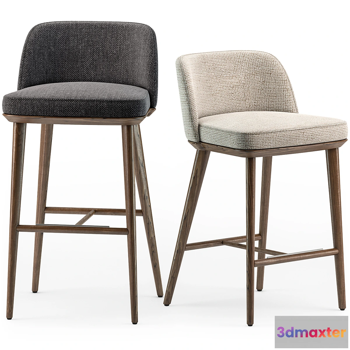 1352593 - Calligaris Foyer stool set 02 3D Max