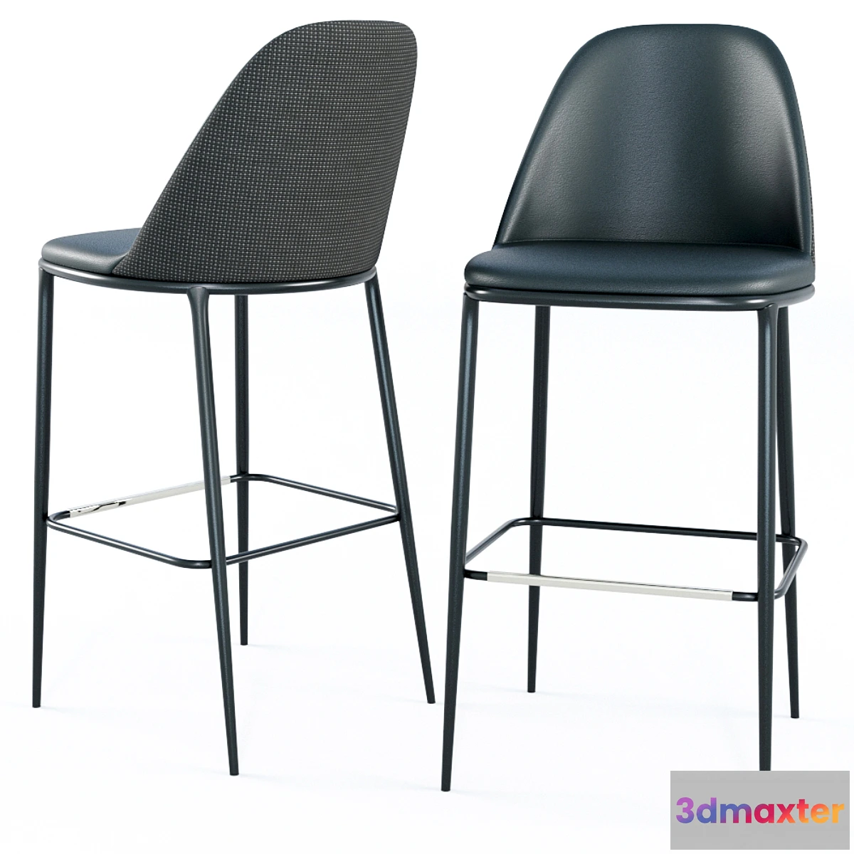 1355907 - MIDJ INITALY Lea H75 M TS Stool 3D Max