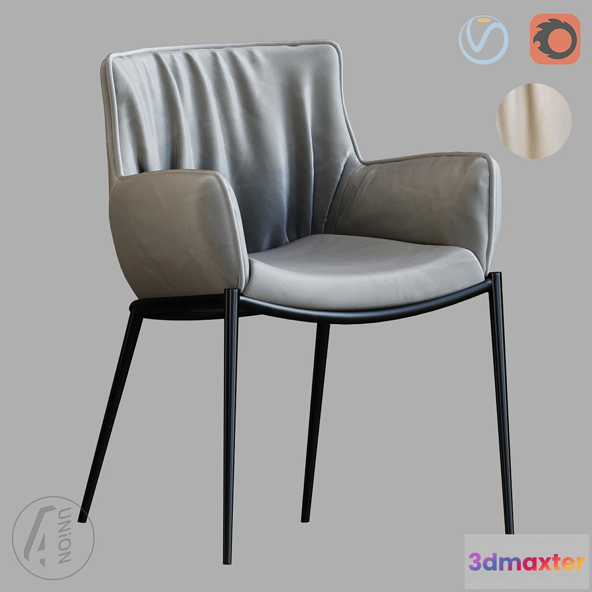 1356067 - Chair GENUI S-6114 4Union.ru 3D Max
