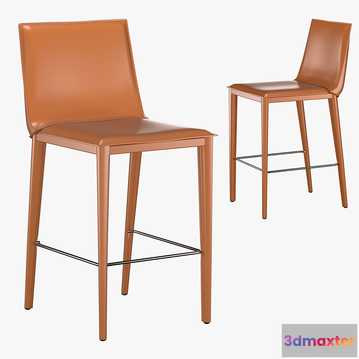 1356501 - Bottega Counter Stool 3D Max