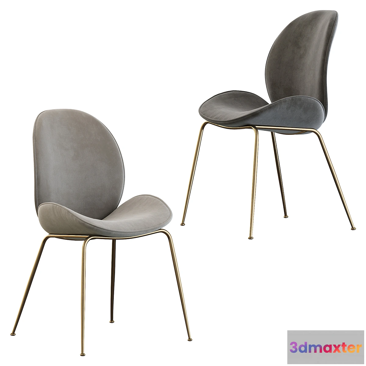 1357189 - Astor Upholstered Dining Chair 3D Max