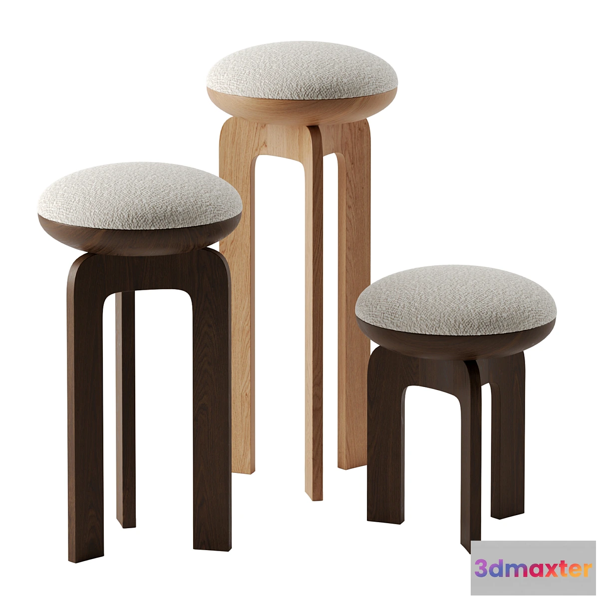 1357875 - Deepah Stool by Atelier Pendhapa - No.3 3D Max