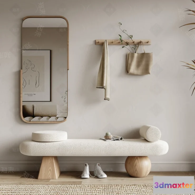 1367658 - Stool - Bar Chair - 3D Models - 3D Furniture Models for Interior - 012 3D Max