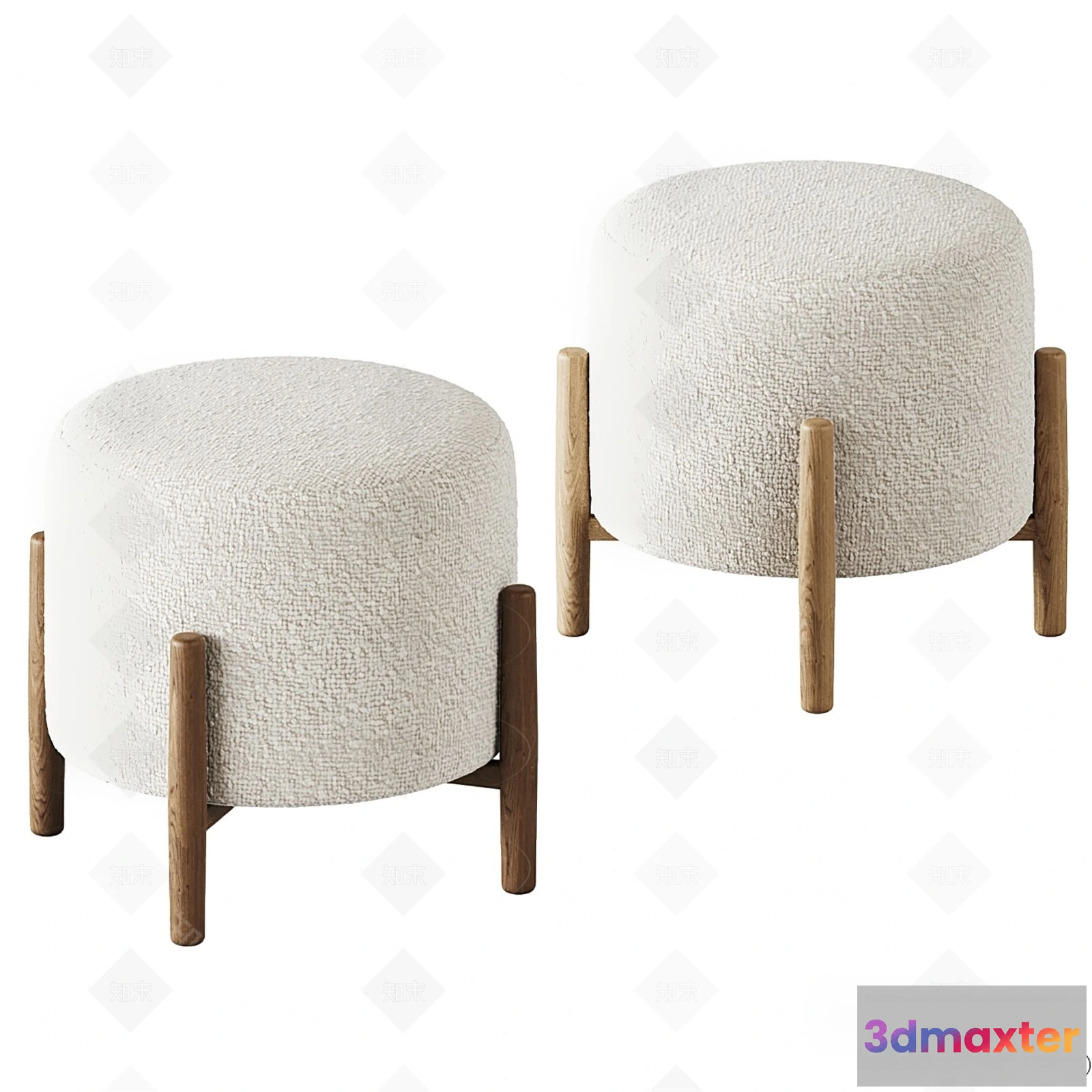 1369151 - Stool - Bar Chair - 3D Models - 3D Furniture Models for Interior - 034 3D Max