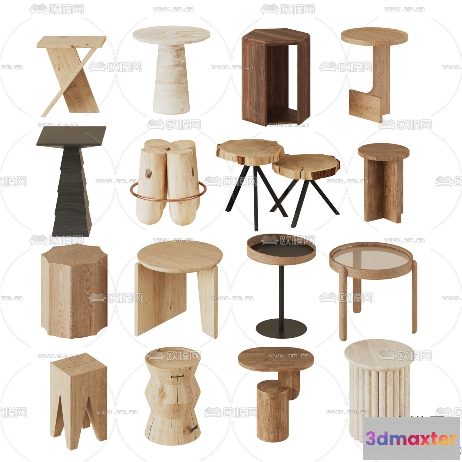 1370460 - Stool - Bar Chair - 3D Models - 3D Furniture Models for Interior - 053 3D Max