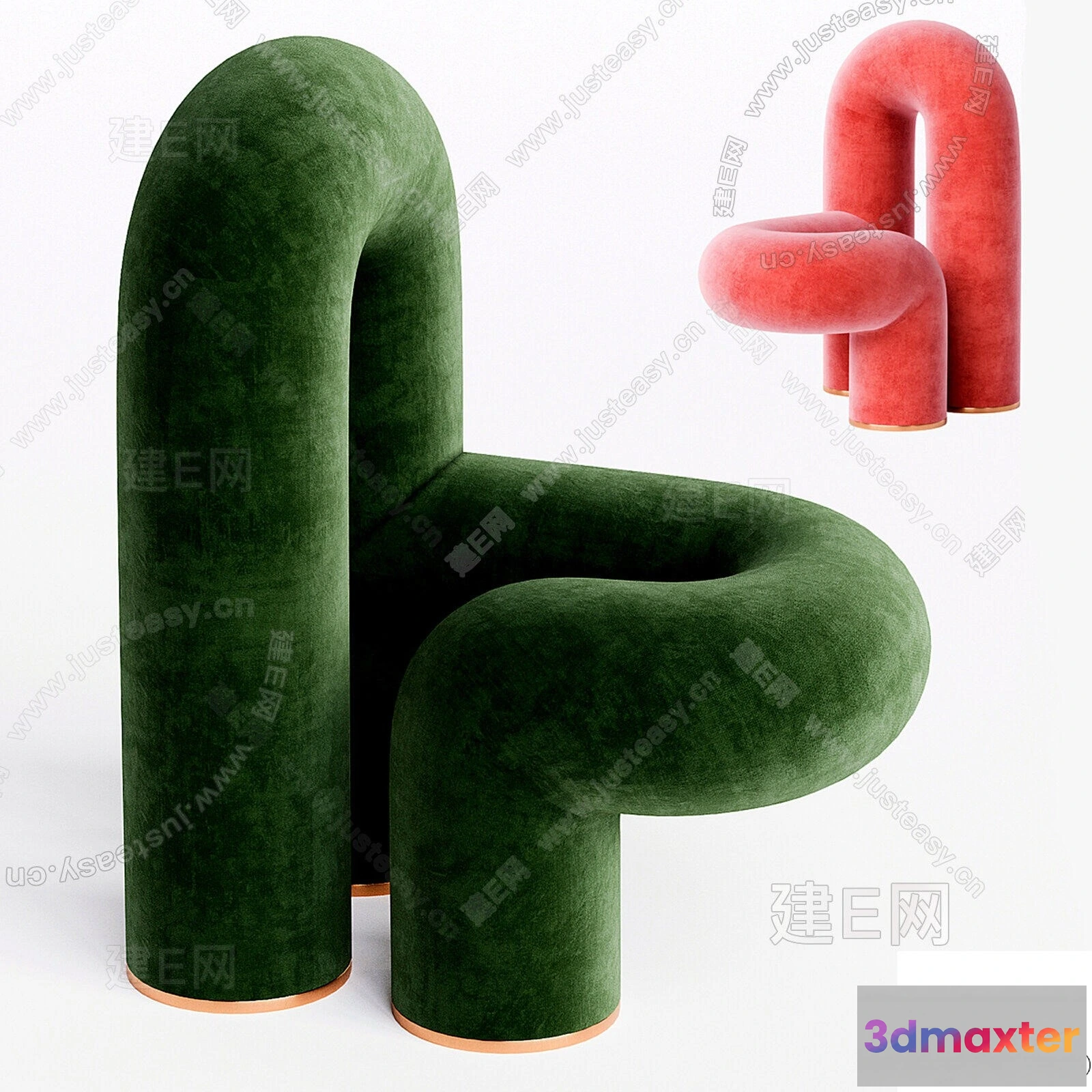 1370539 - Stool - Bar Chair - 3D Models - 3D Furniture Models for Interior - 054 3D Max