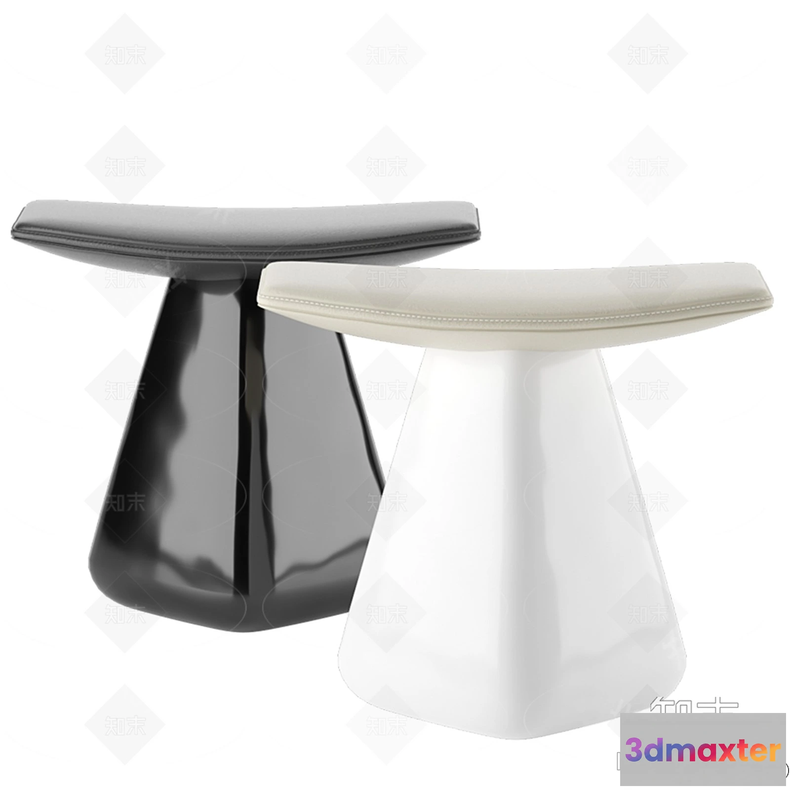1370681 - Stool - Bar Chair - 3D Models - 3D Furniture Models for Interior - 056 3D Max
