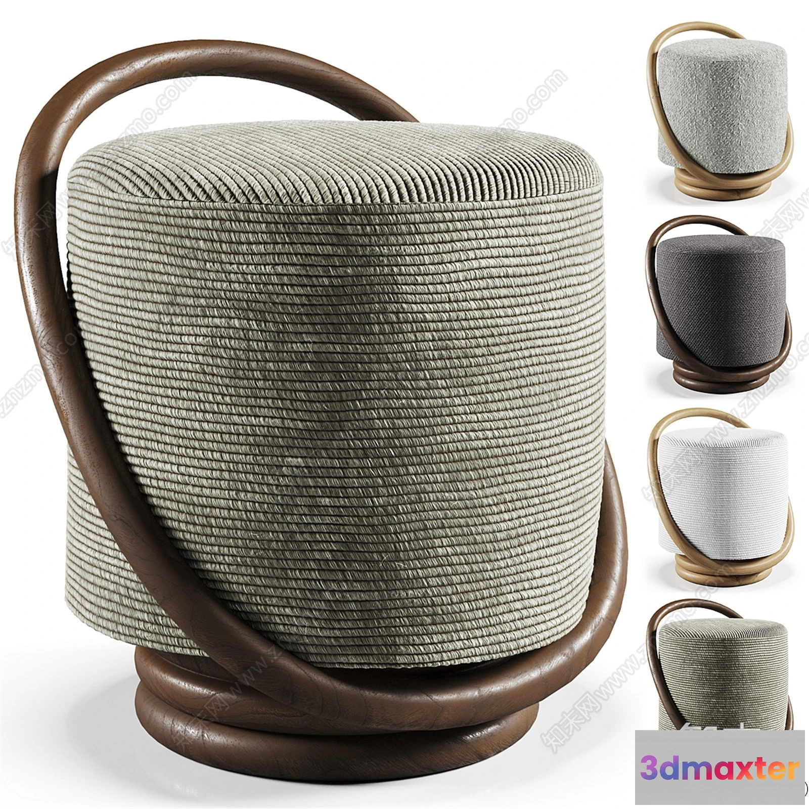 1371039 - Stool - Bar Chair - 3D Models - 3D Furniture Models for Interior - 061 3D Max