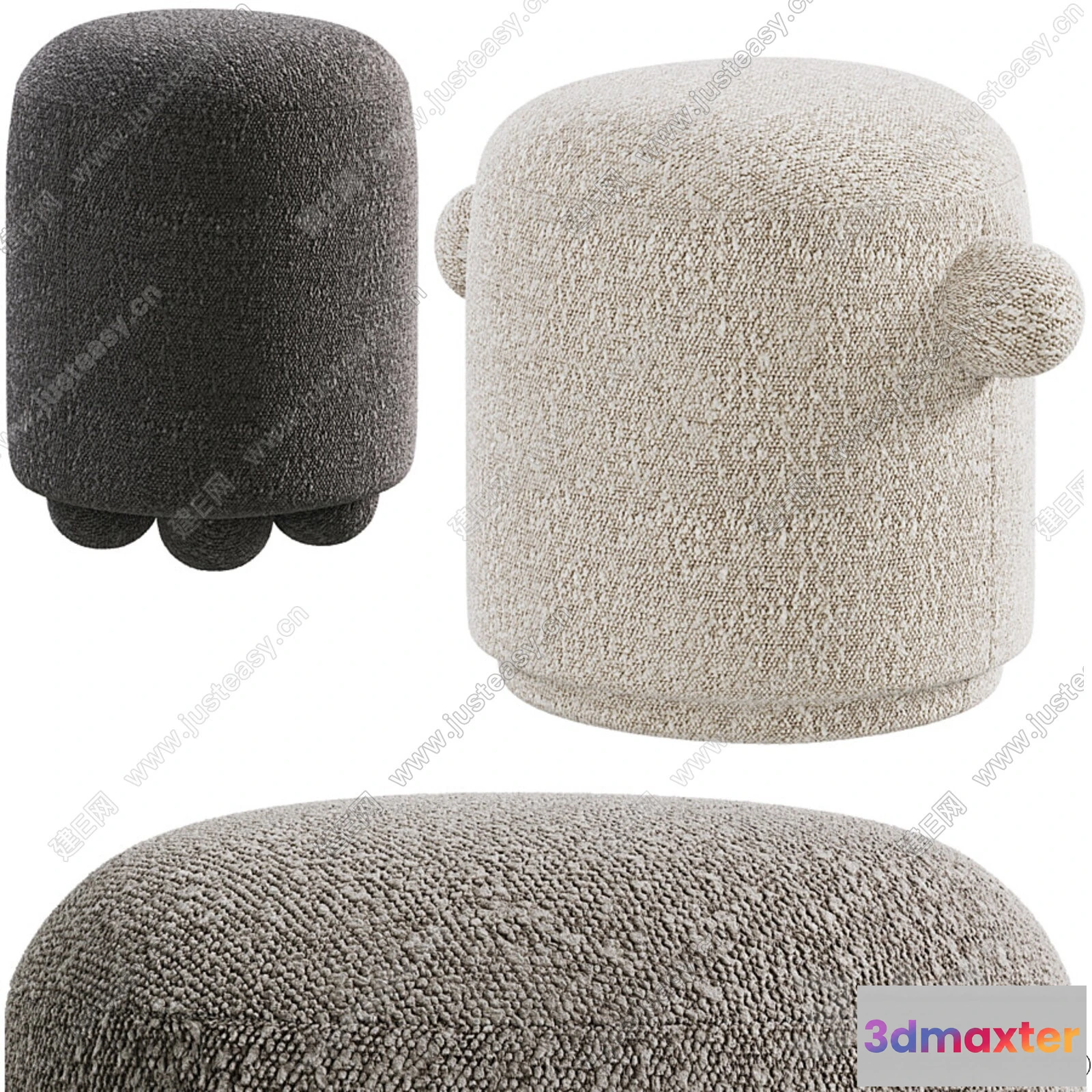 1372548 - Stool - Bar Chair - 3D Models - 3D Furniture Models for Interior - 084 3D Max