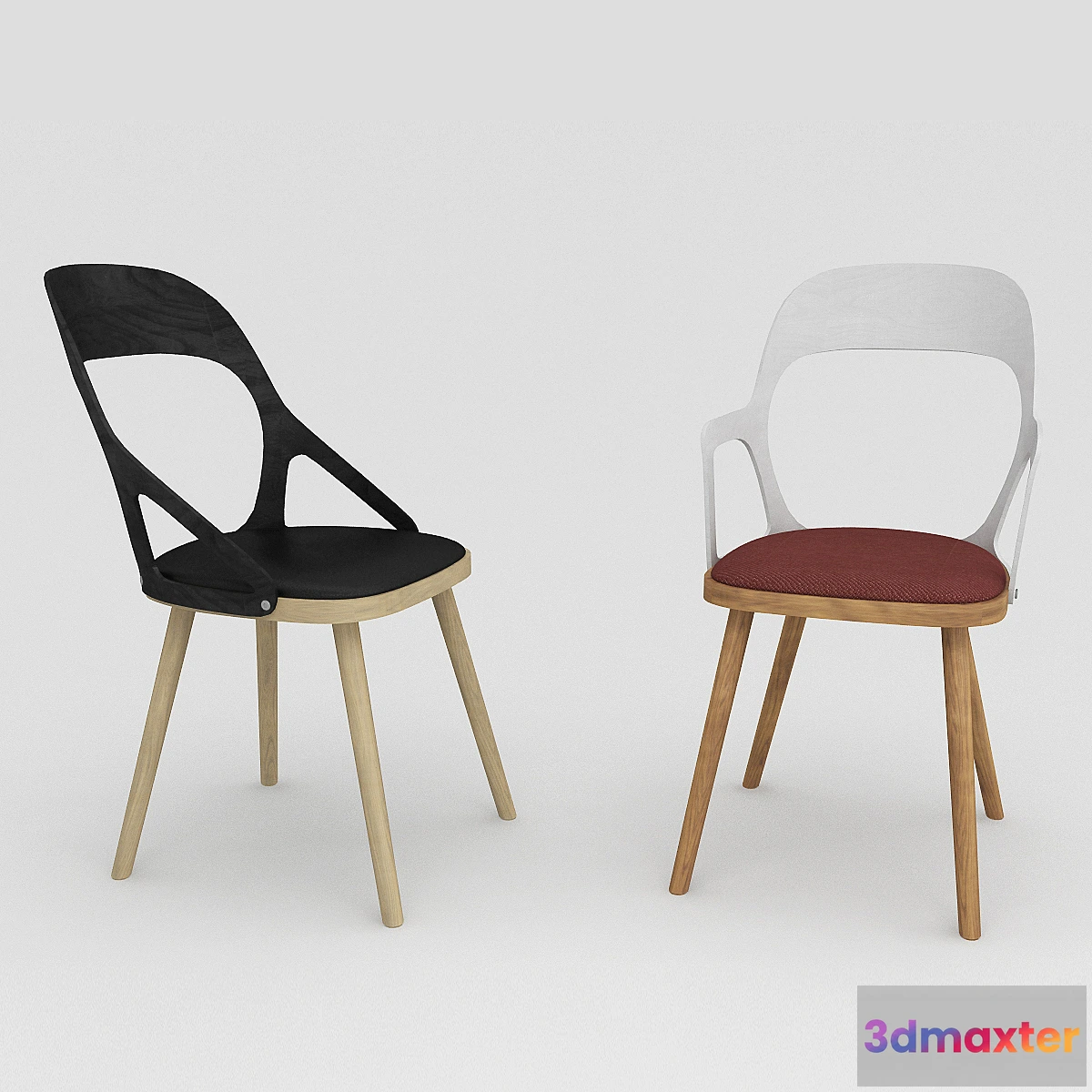 1392518 - Colibri Hans Chairs 3D Max