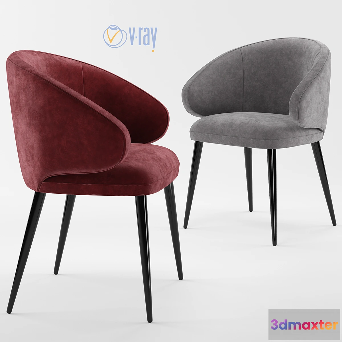 1392822 - Chair BILBAO. article 53444 53443 (refill) 3D Max