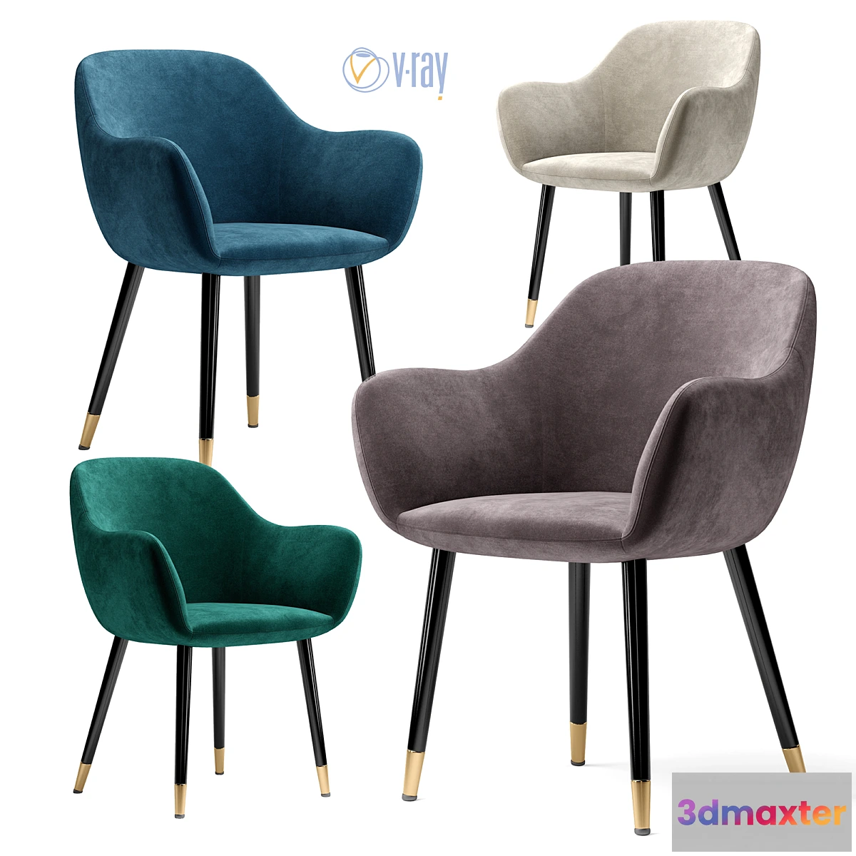 1393276 - Deephouse. Chair Narvik 3D Max