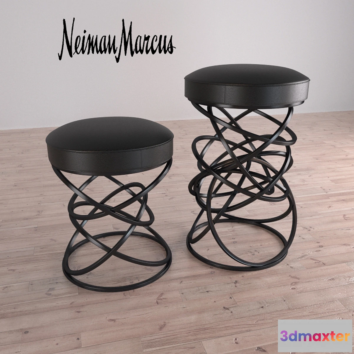 1394114 - Dancing Circles Stool 3D Max