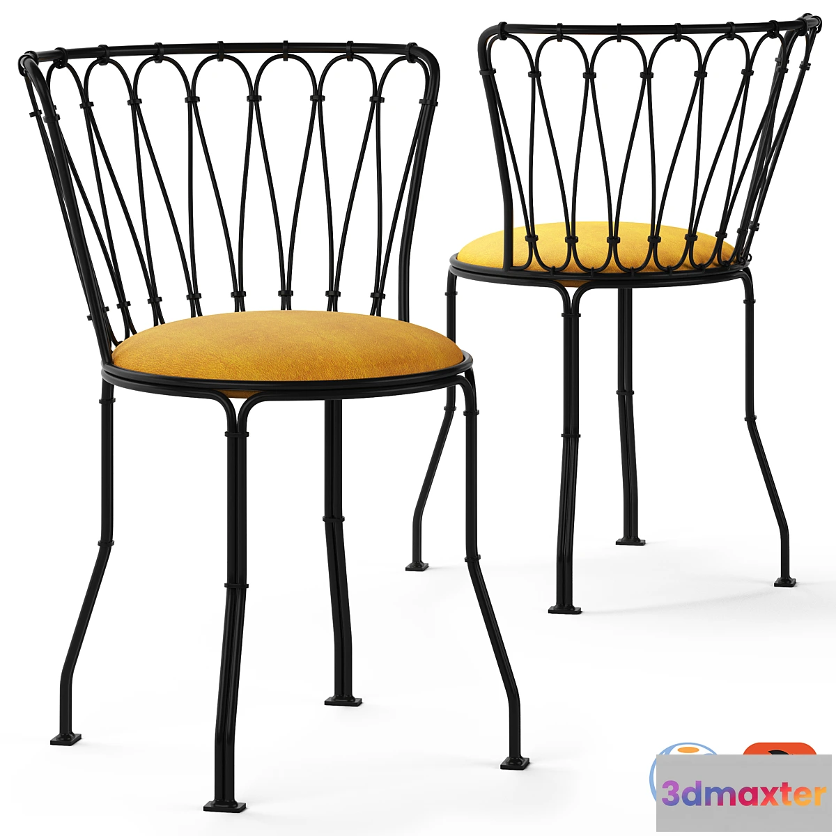 1398544 - Forge Chair (Silla Forja) 3D Max