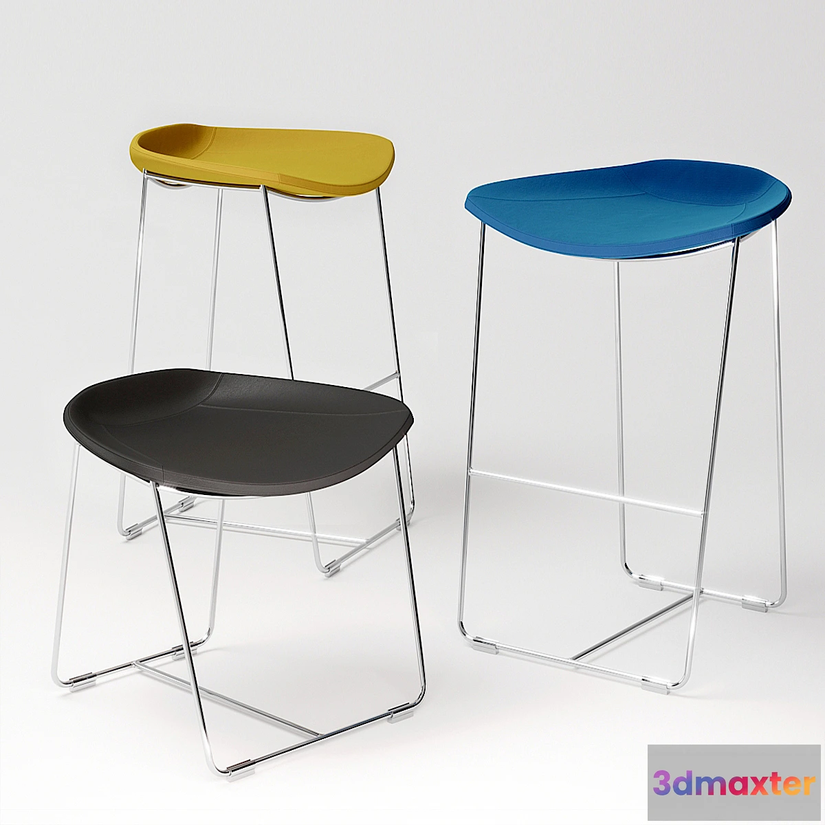1398948 - Cumberland Current stools 3D Max
