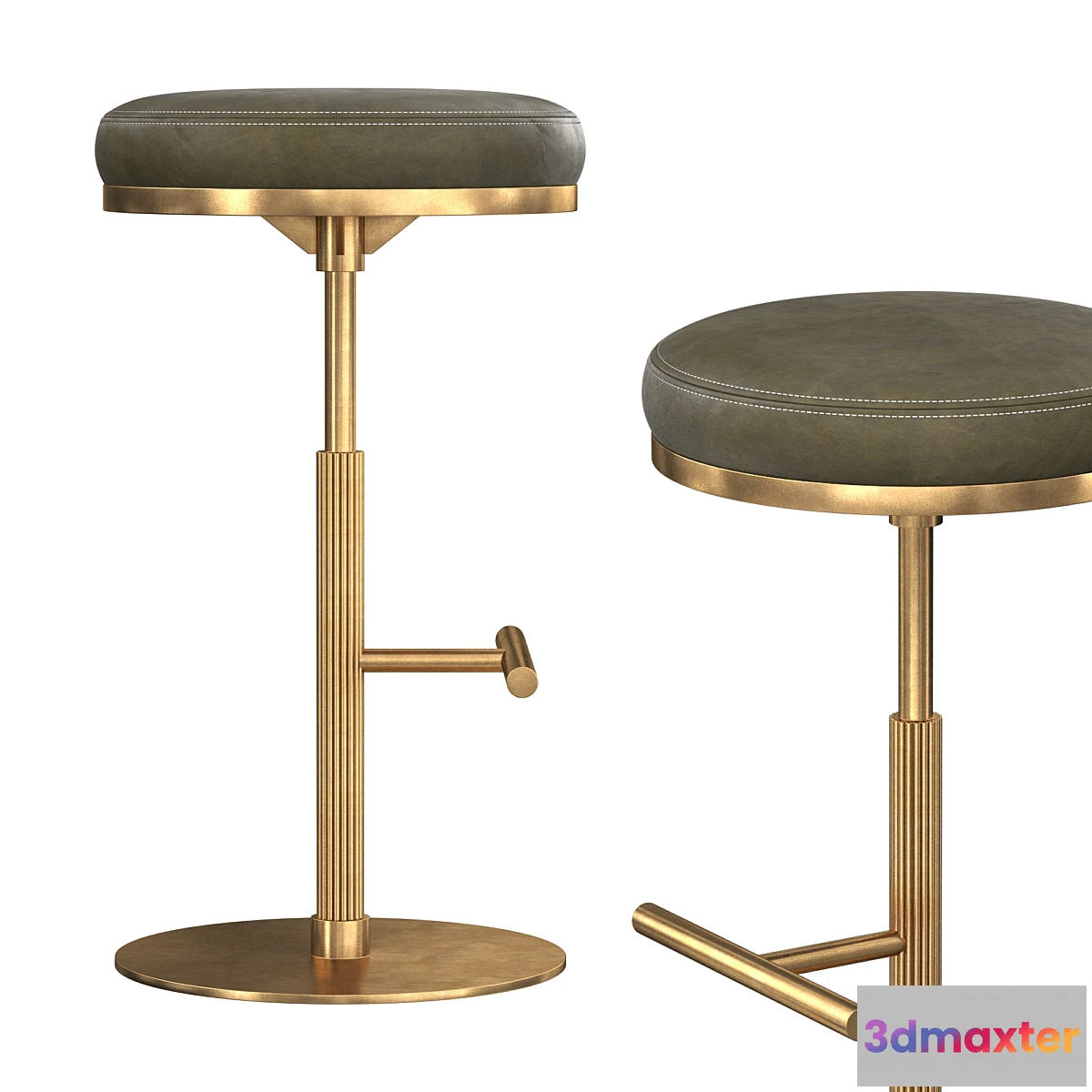 1400030 - Wardell Stool 3D Max