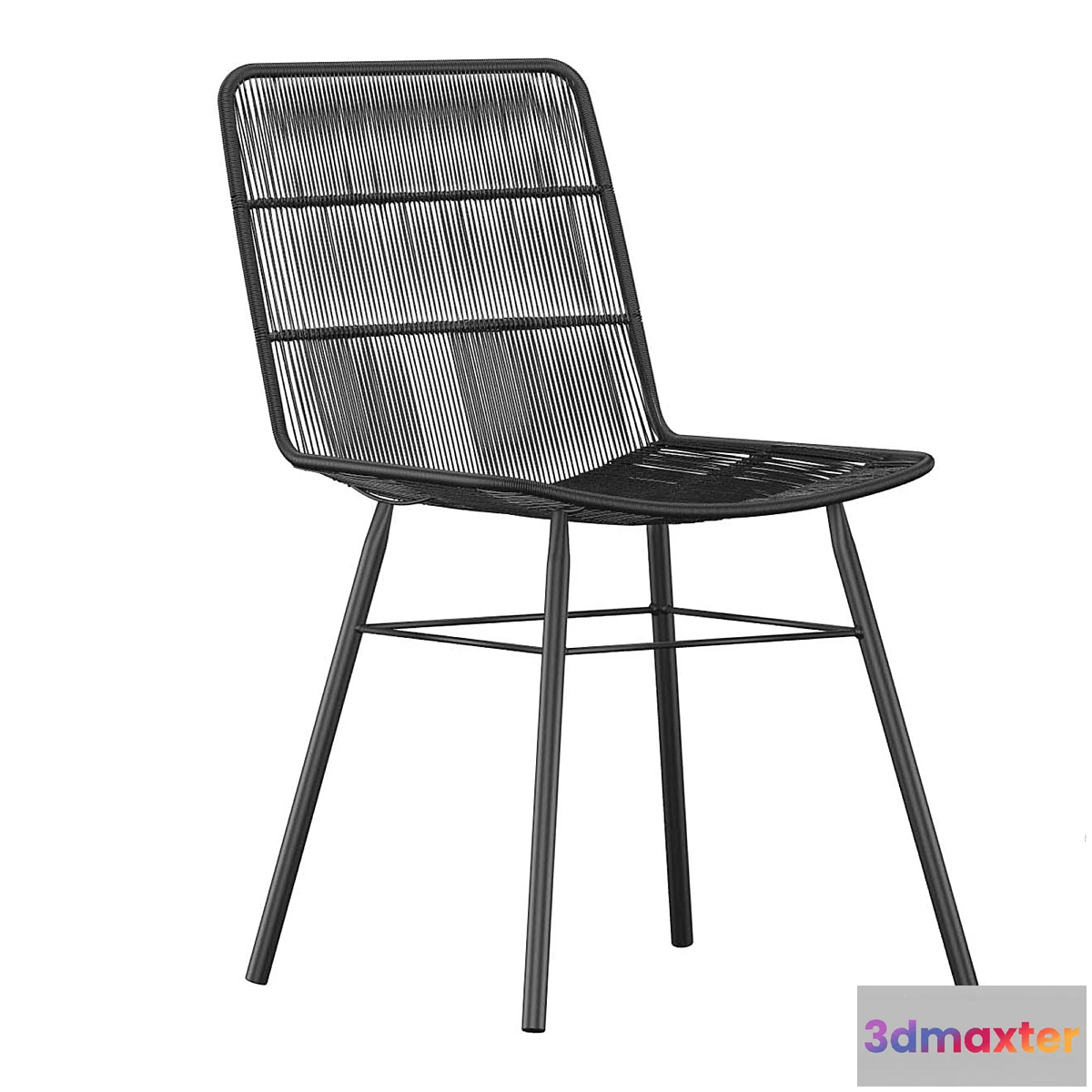 1402770 - Mauritius Woven Dining Chair 3D Max