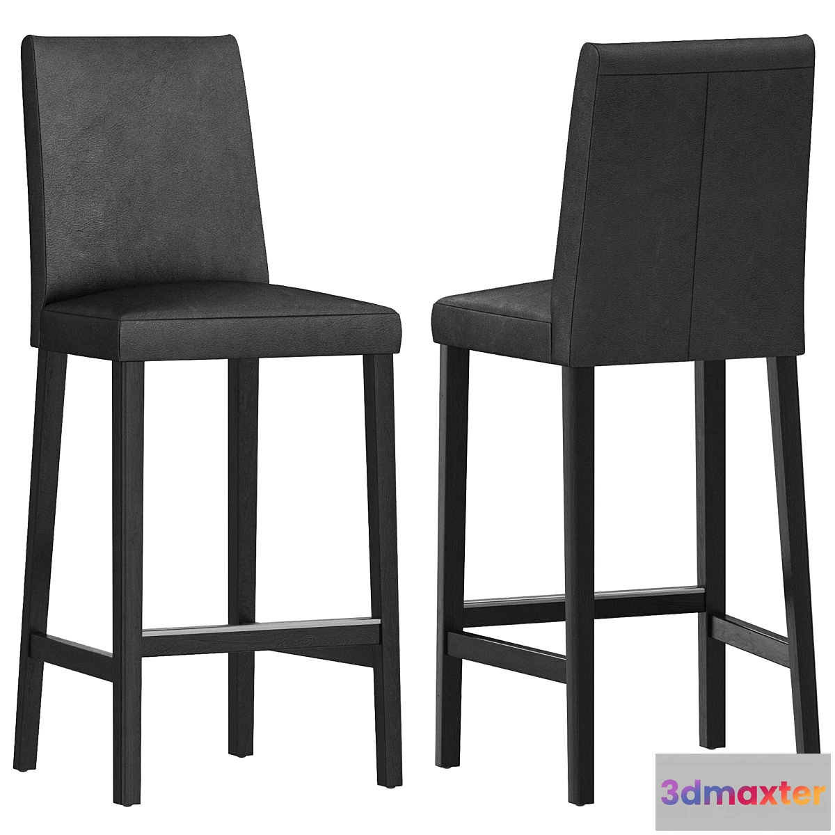 1403138 - Ikea BERGMUND bar stool 3D Max