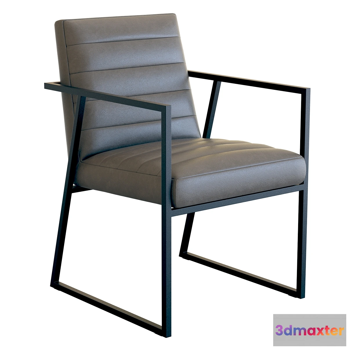 1403538 - Crate & Barrel Channel Arm Chair 3D Max