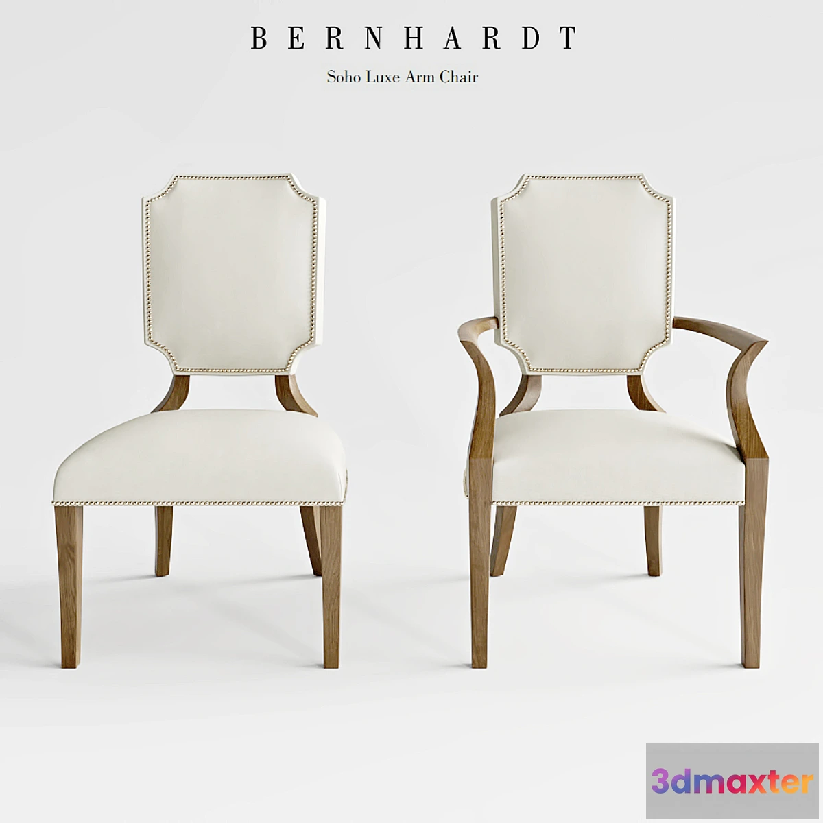 1403856 - Bernhard Soho Luxe Arm Chair 3D Max
