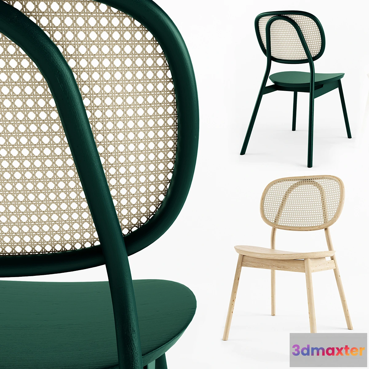 1405178 - Cane Chair 3D Max