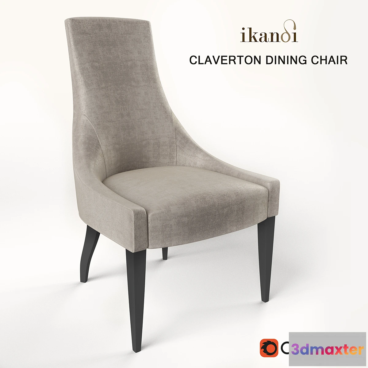 1406146 - IKANDI Claverton Dining Chair 3D Max