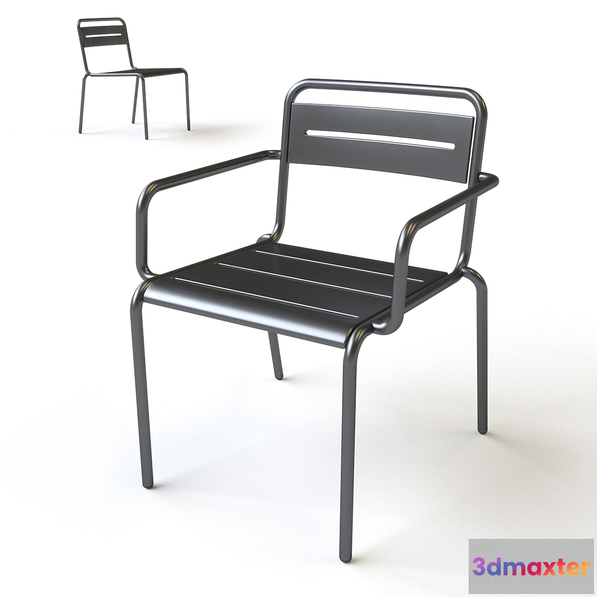 1406582 - Chair Outdoor Leone Soga 3D Max
