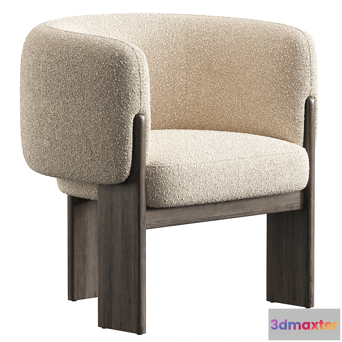 1407762 - Lucca Dining Chair 3D Max
