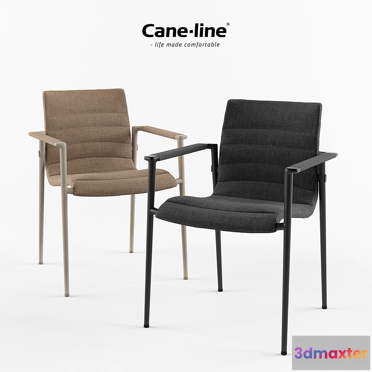 1407842 - CANE-LINE Core Chair 3D Max