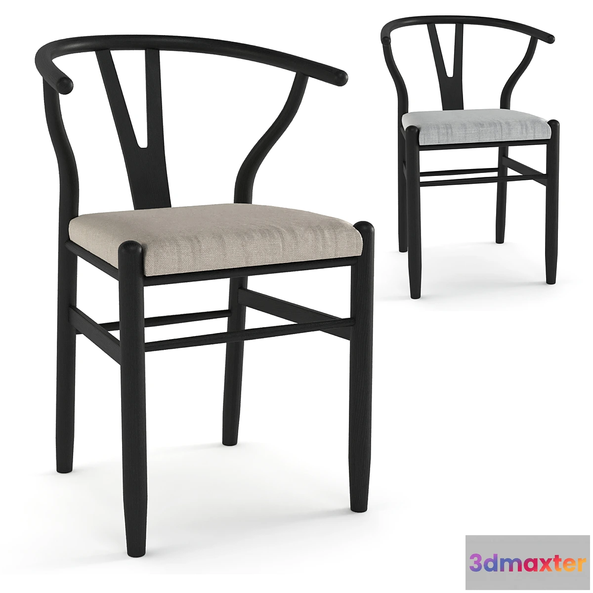 1410016 - Robin Wishbone Dining Chair 3D Max